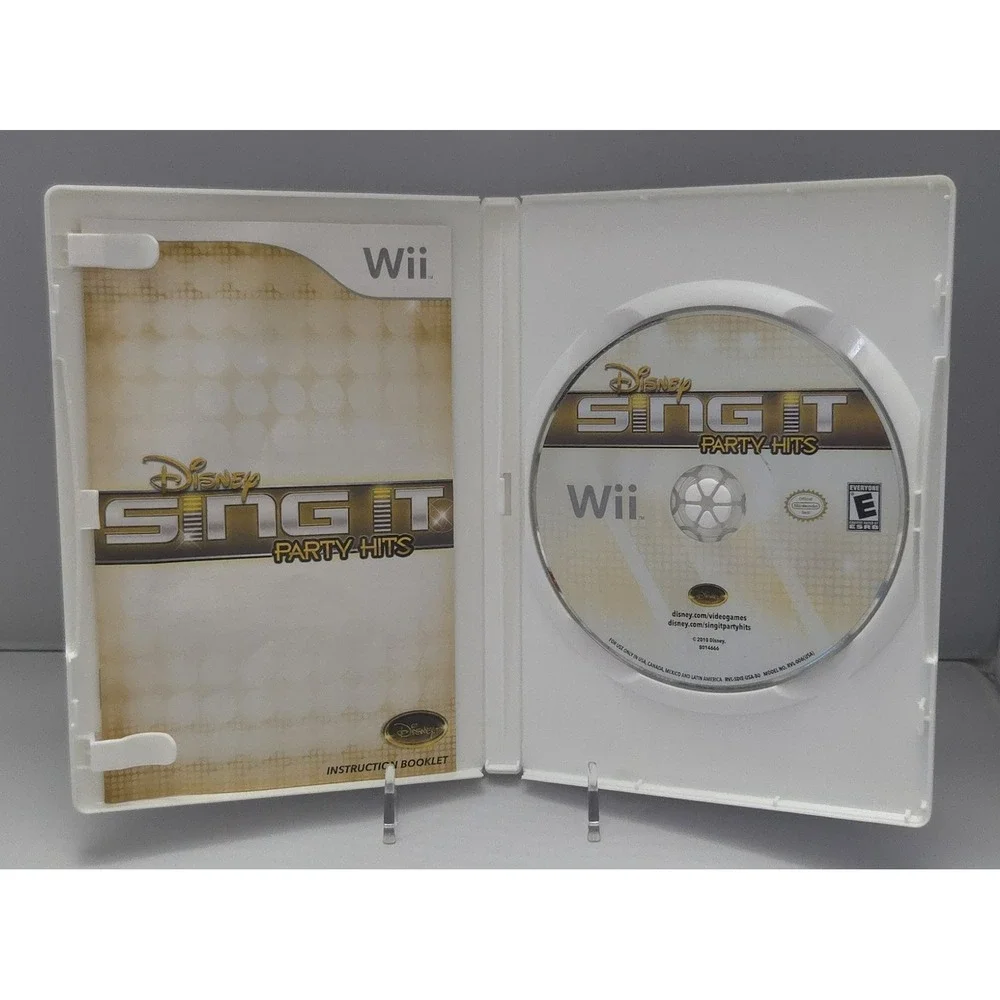 Disney‎ High School Musical: Sing It & Party Hits Bundle (Nintendo Wii) Both CIB